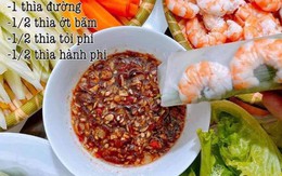 7 cách pha nước chấm gà, vịt, hải sản, đồ nướng, món cuốn và thịt luộc cực ngon, dễ nhớ, dễ làm