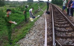Người đàn ông chưa rõ danh tính bị tàu hỏa tông tử vong