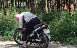 Phát hiện thanh niên gục chết trên xe máy ở Đồng Nai