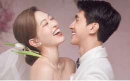 Ảnh cưới đẹp như tranh Hàn Quốc của Á hậu Phương Nga và diễn viên Bình An