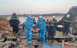 Tìm thấy nạn nhân tử vong do sạt lở làm sập nhà trong đêm