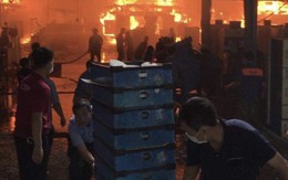 Lửa cháy ngùn ngụt trong công ty đông công nhân nhất Đồng Nai