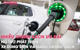 Nhiều chính sách ưu đãi, hỗ trợ phát triển xe dùng điện và năng lượng sạch