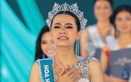 Đinh Như Phương bật khóc khi đăng quang Hoa hậu Biển đảo Việt Nam 2022