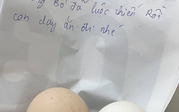 Rưng rưng trước những lời nhắn tay đơn giản nhưng ngập yêu thương của bố mẹ