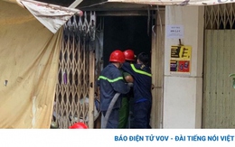Nổ bình gas gây cháy căn hộ ở TP.HCM, một người bị bỏng