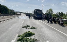 Dừng xe thay lốp trên Quốc lộ 1, 2 nạn nhân bị tông tử vong
