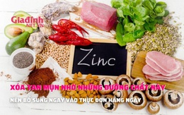 Xoá tan mụn nhờ những dưỡng chất này