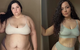 Bà mẹ hai con thay đổi 180 độ khi giảm hơn 60 kg