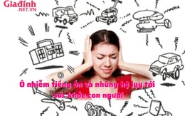 Ô nhiễm tiếng ồn và những hệ lụy tới sức khỏe con người