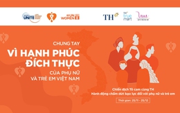 'Tô cam cùng TH', chung tay gây quỹ vì những phụ nữ nạn nhân của bạo lực giới