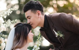 Ảnh cưới của Ngọc Thuận và bạn gái kém 17 tuổi