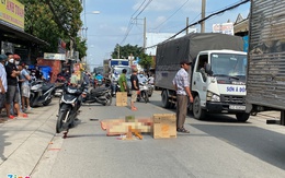Nam sinh viên bị xe tải cán tử vong ở TP.HCM