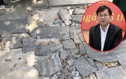 UBND TP Hà Nội: Nguyên nhân đá lát vỉa hè xuống cấp do thi công chưa đảm bảo yêu cầu kỹ thuật