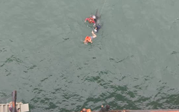 Thuyền bị lật, 2 người phụ nữ bán bia, nước ngọt gặp nạn trên vịnh Hạ Long