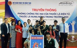 Hà Nội xây dựng môi trường học đường không khói thuốc lá