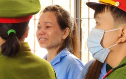 Người phụ nữ cùng tình nhân giết chồng liên tục bật khóc