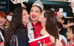 Hoa hậu Ngọc Châu lên đường đến Mỹ dự thi Miss Universe 2022