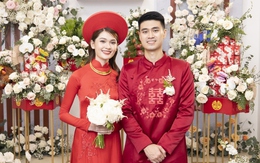 Á hậu Thùy Dung rạng rỡ bên chồng trong ngày cưới, cặp đôi nhận được nhiều lời khen "xứng đôi"