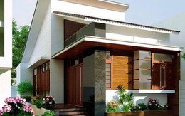 4 mẫu nhà ống 1 tầng ở nông thôn sang trọng, vừa túi tiền