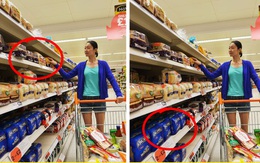 Sai lầm khi mua sắm ở siêu thị: Chỉ lấy đồ ngang tầm tay mà không nhìn xuống dưới, bạn nên nhớ vị trí đặt sản phẩm ở đây không phải ngẫu nhiên