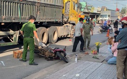 Từ quê xuống Bình Dương làm việc, người phụ nữ bị xe tải cán tử vong thương tâm