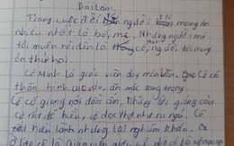 Bài văn "bóc phốt" cô giáo nhưng đọc đến câu cuối mà "mát lòng mát dạ"