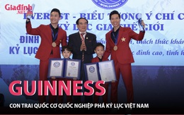 Nối nghiệp bố, con trai Quốc Cơ – Quốc Nghiệp lập kỷ lục Guinness Việt Nam 