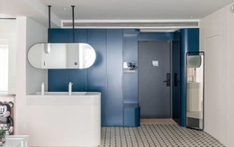 Căn hộ nhỏ 73m² phong cách tối giản có lối bố trí "có một không hai" khi đặt phòng ăn bên ngoài ban công