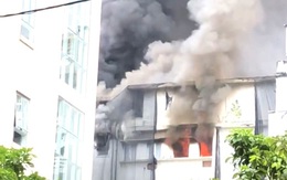 Cháy lớn ở trung tâm TP.HCM