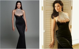 Lý Nhã Kỳ và Kim Duyên đọ vóc dáng