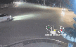 Xe máy phóng bạt mạng đâm trực diện ô tô, thanh niên tử vong: Hiện trường kinh hoàng