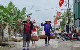 Tục "gánh cỗ, góp mâm" hiếm có hàng trăm năm trong ngày Tết