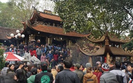 Đóng cửa đền Bà Chúa Kho, tạm dừng đón khách du xuân đầu năm