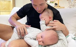 Cách chăm con đặc biệt của các bố bỉm sữa Vbiz: Kim Lý "luôn tay luôn chân", Cường Đô La đúng chuẩn ông bố đại gia