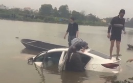 Xác định nguyên nhân nam thanh niên ở Thái Bình tử vong trong xe ô tô dưới sông 