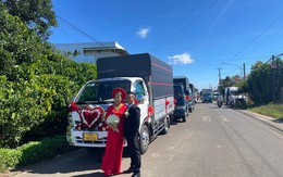 Tài xế rước dâu bằng 50 xe tải: Lên kế hoạch 1 năm, kết hợp đam mê với tình yêu đời mình