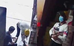 Thấy có người đang đếm tiền trước cửa nhà, chàng trai thản nhiên chạy vào cướp rồi nói một câu khiến cảnh sát "còng đầu" ngay và luôn