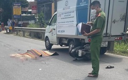 Thanh niên 26 tuổi chạy xe máy ngã ra đường bị container tông chết thảm