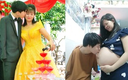Anh chồng không tay lấy được vợ đẹp bất chấp dèm pha, chỉ dùng chân chăm vợ bầu cực khéo