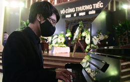 Tiếng đàn piano và những dòng cảm xúc nghẹn ngào tiễn đưa nhạc sĩ Ngọc Châu về với đất mẹ 