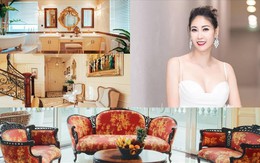 Cuộc sống viên mãn của Hoa hậu Hà Kiều Anh thể hiện qua căn Penhouse theo phong cách hoàng gia 