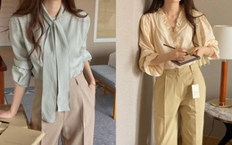 Xu hướng áo blouse 2022 toàn kiểu điệu đà nhưng chuẩn thanh lịch cho nàng 30+