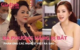 Bà Nguyễn Phương Hằng bị bắt và phản ứng bất ngờ của nghệ sĩ Việt