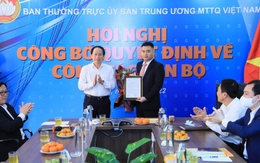 Nhà báo Trần Bảo Trung được bổ nhiệm Phó Tổng biên tập Báo Đại Đoàn kết