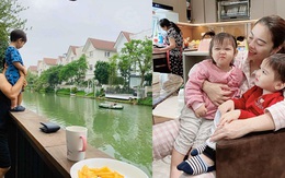 "Ở ẩn" đã lâu, Hằng Túi xuất hiện trở lại, gây choáng với căn biệt thự màu xanh ngọc tuyệt đẹp