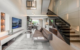 Biệt thự thoáng đãng hơn 300m² theo phong cách hiện đại, thiết kế nội thất hết 5 tỷ của gia đình ở Bình Dương