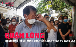 Người dân TP. Hồ Chí Minh đưa tiễn những nạn nhân gặp nạn trong vụ chìm tàu cano