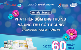 Suppro - Soup cao năng lượng trao tặng 60 phần quà trong Hội thảo Tầm soát Ung thư vú và ung thư cổ tử cung