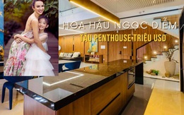 Ngắm không gian sống sang trọng và bài trí tinh tế của Hoa hậu Ngọc Diễm